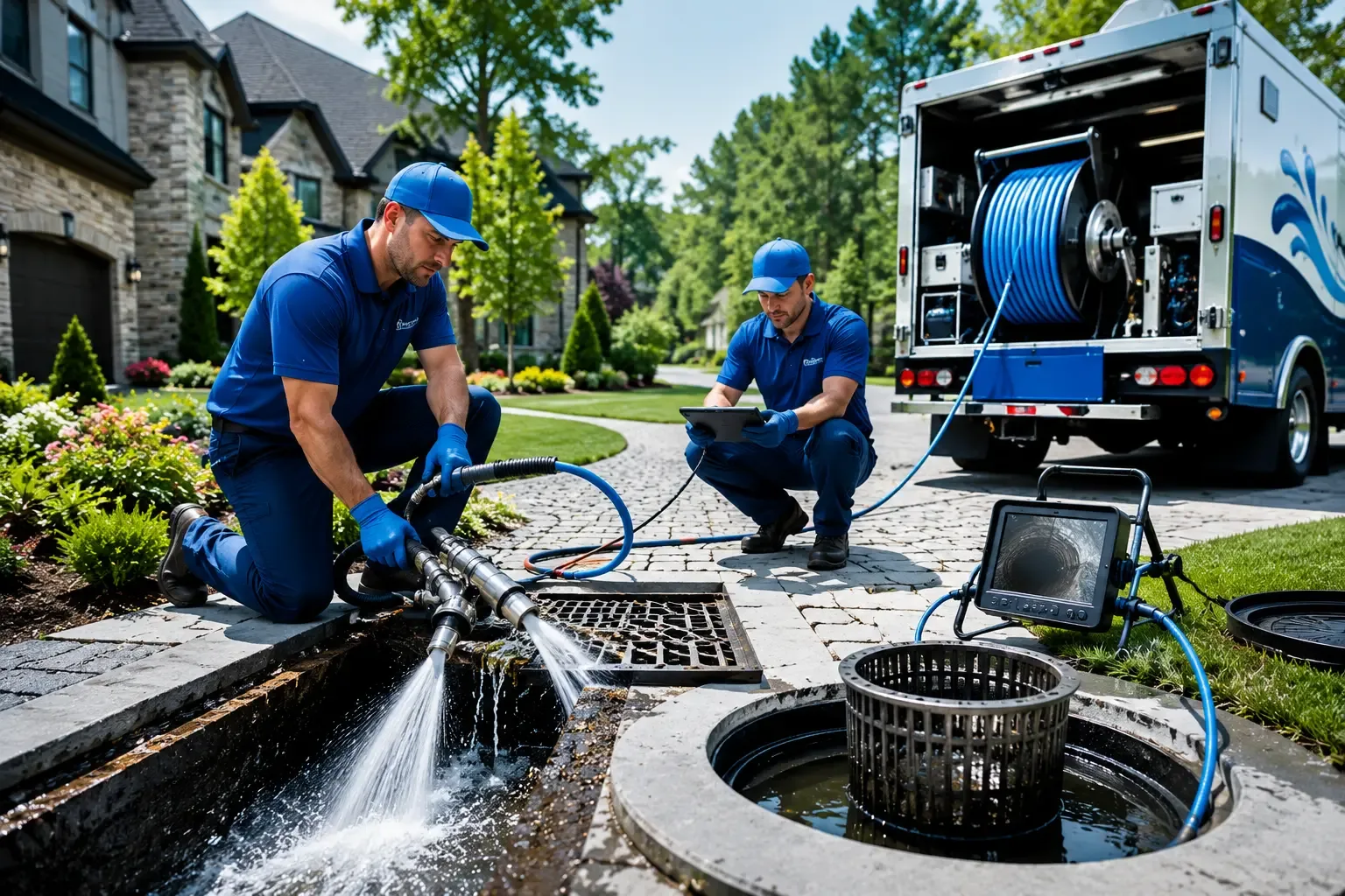 Local outdoor drain cleaning professionals in National Park, NJ